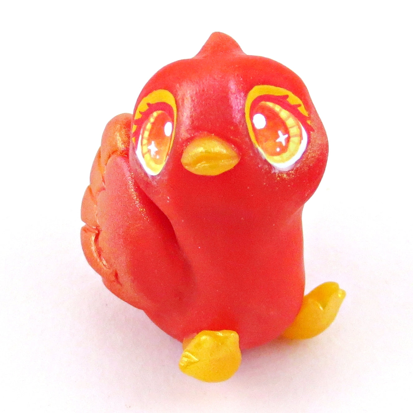 Phoenix Figurine - Polymer Clay Elementals Collection