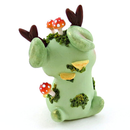 Earth Jackalope Figurine - Polymer Clay Elementals Collection