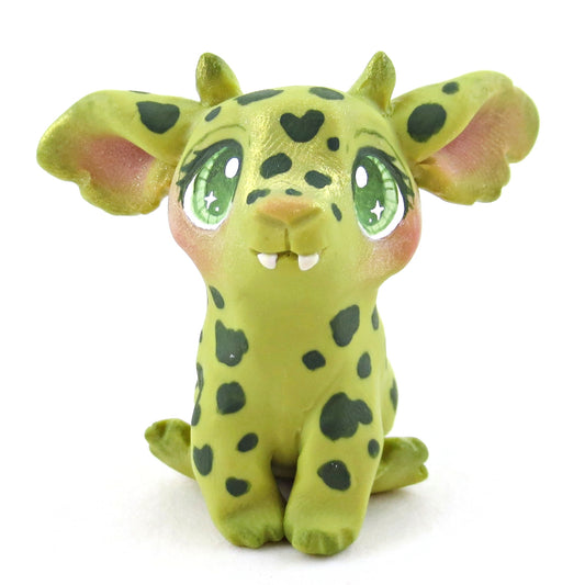 Little Goblin Puppy Figurine - Polymer Clay Elementals Collection