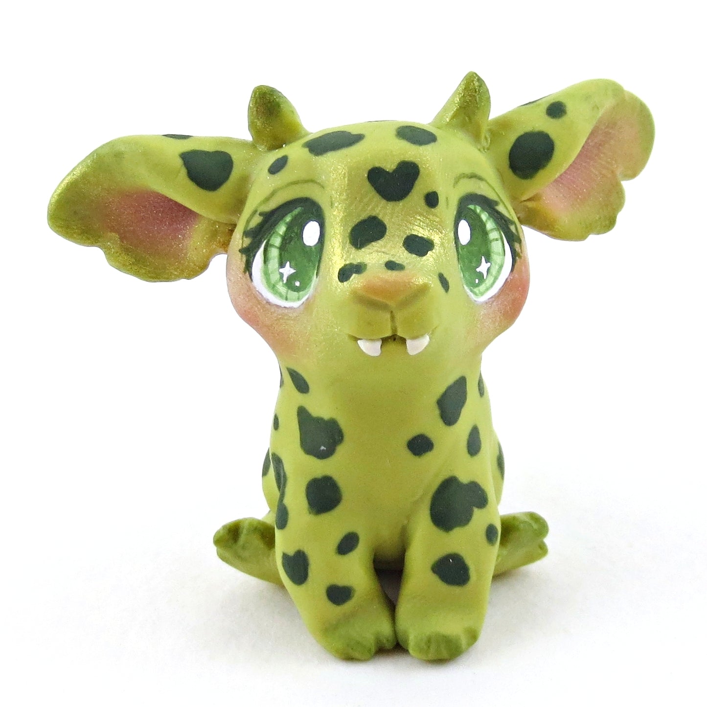 Little Goblin Puppy Figurine - Polymer Clay Elementals Collection