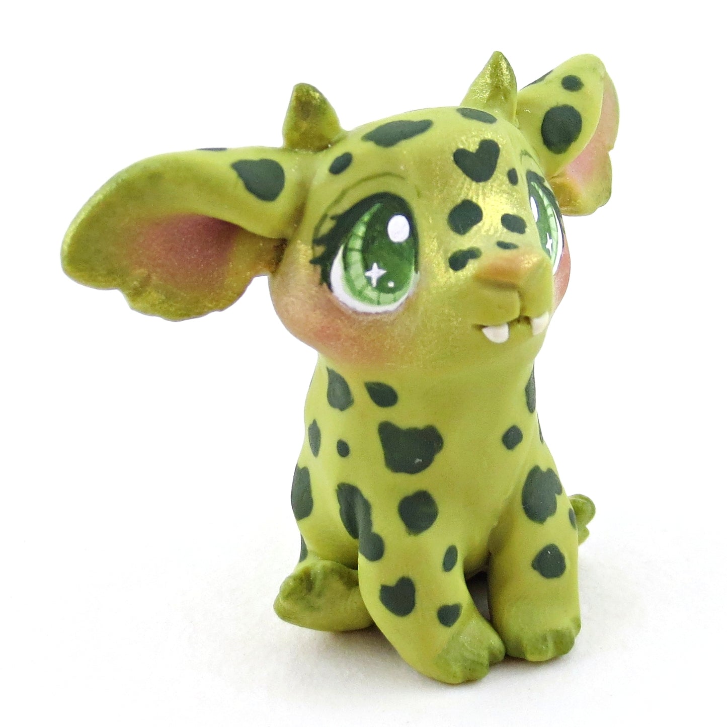 Little Goblin Puppy Figurine - Polymer Clay Elementals Collection