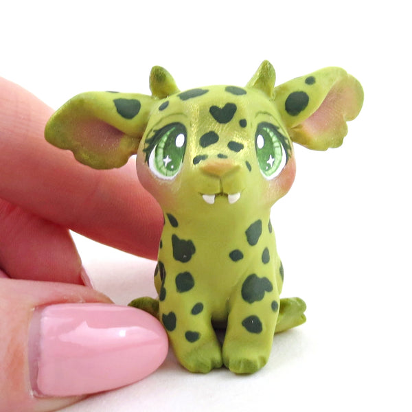 Little Goblin Puppy Figurine - Polymer Clay Elementals Collection