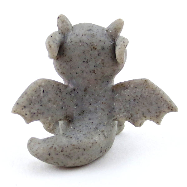 Baby Gargoyle Dragon Figurine - Polymer Clay Elementals Collection