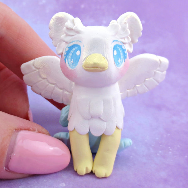 Gryphon/Griffin Figurine - Polymer Clay Elementals Collection