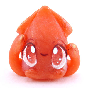 Littlest Squid Jelly Figurine - Polymer Clay Enchanted Ocean Animals