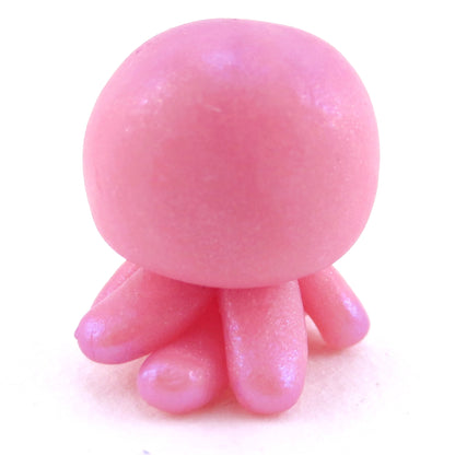 Pink/Purple Jellyfish Jelly Figurine - Polymer Clay Enchanted Ocean Animals