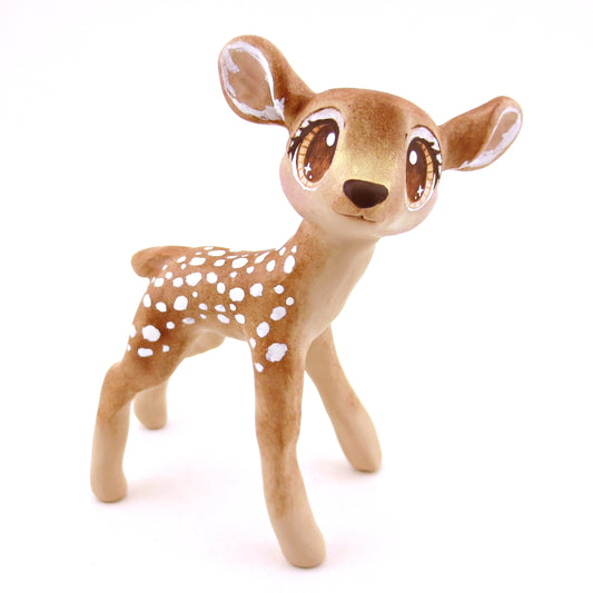 Deer Figurine - Polymer Clay Cottagecore Fall Animal Collection