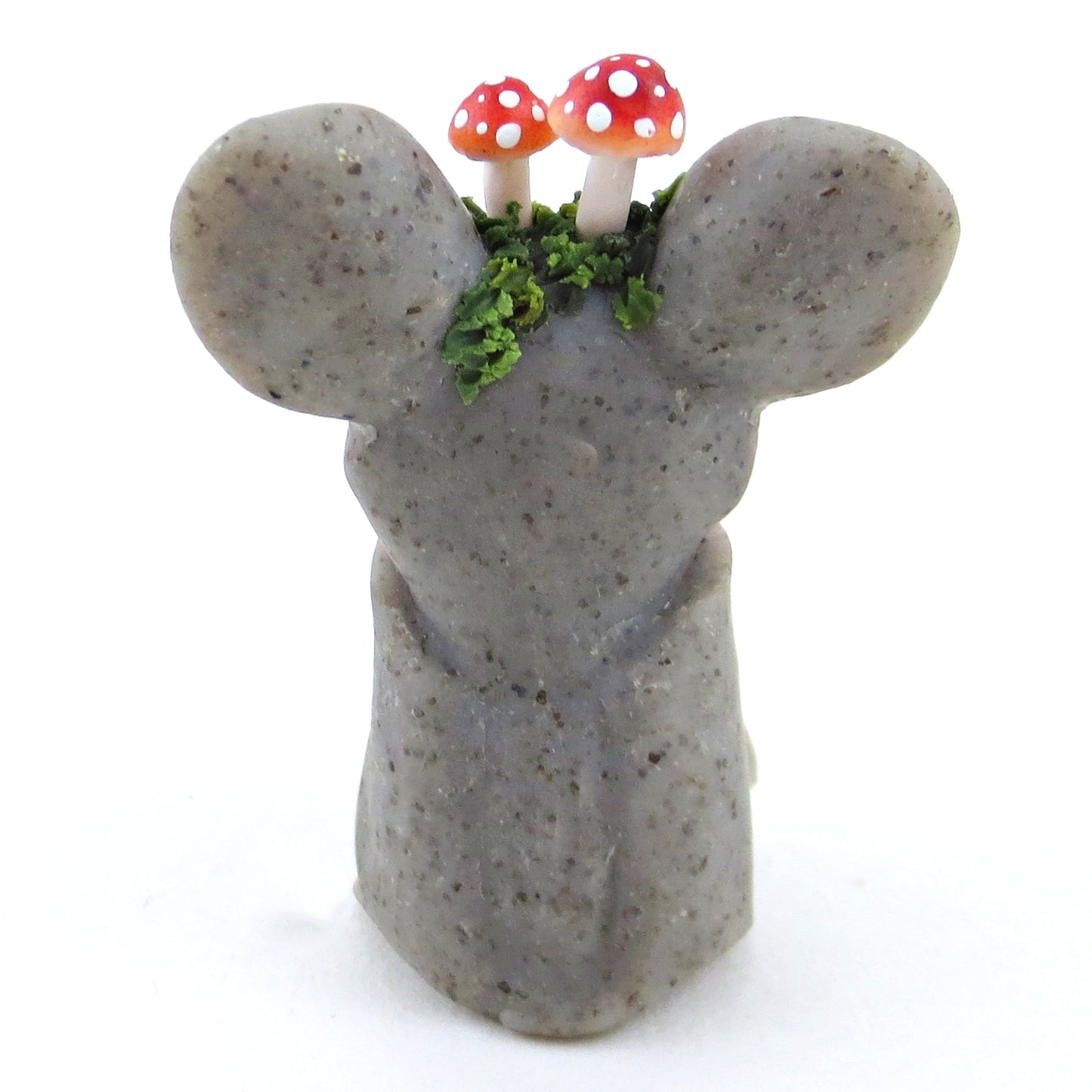 Fairytale Fall Gargoyle Stone Mushroom Bat Figurine - Polymer Clay Fall Collection