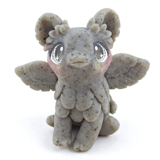 Fairytale Fall Gargoyle Stone Griffin Figurine - Polymer Clay Fall Collection