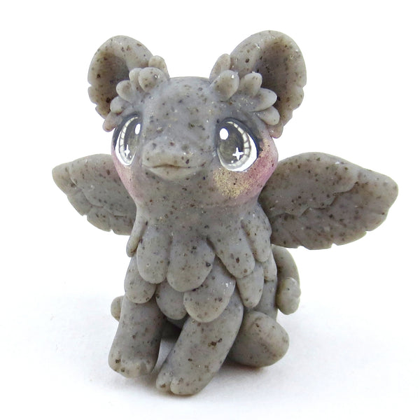Fairytale Fall Gargoyle Stone Griffin Figurine - Polymer Clay Fall Collection