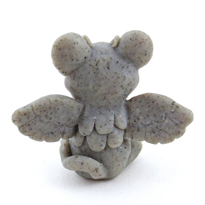 Fairytale Fall Gargoyle Stone Griffin Figurine - Polymer Clay Fall Collection