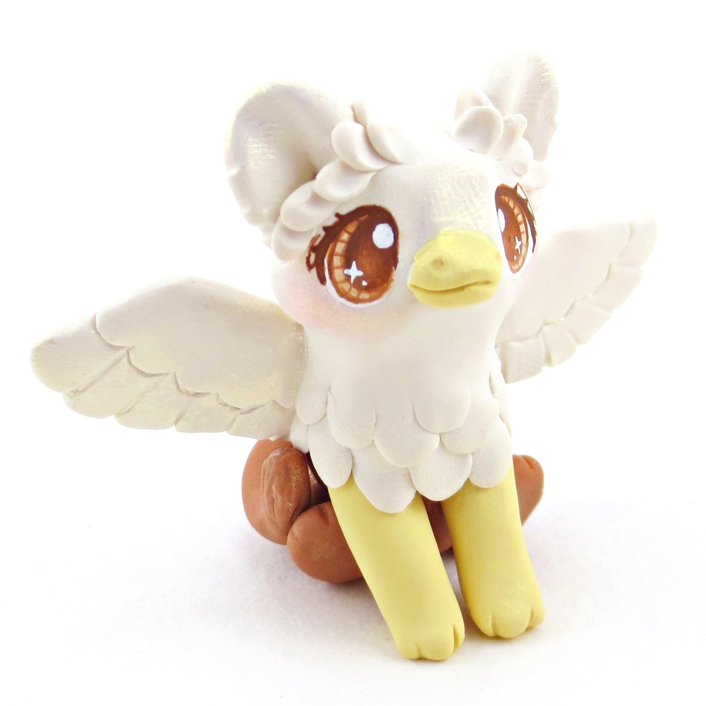 Fairytale Fall Griffin Figurine - Polymer Clay Fall Collection