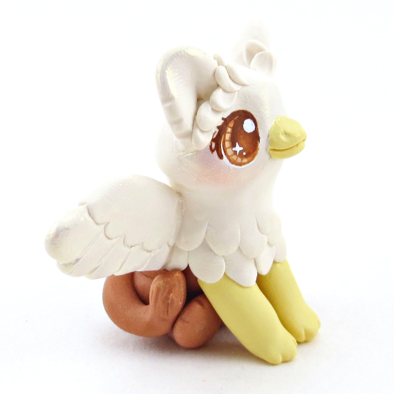 Fairytale Fall Griffin Figurine - Polymer Clay Fall Collection