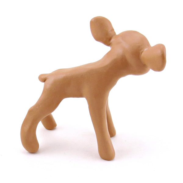 Cinnamon Cow Figurine - Polymer Clay Fall Collection
