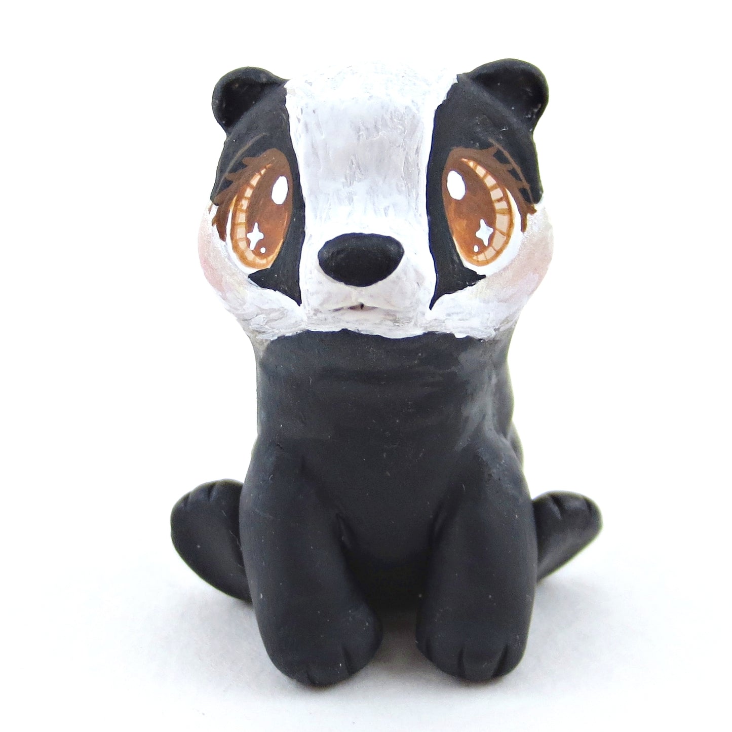 Badger Figurine - Polymer Clay Fall Collection