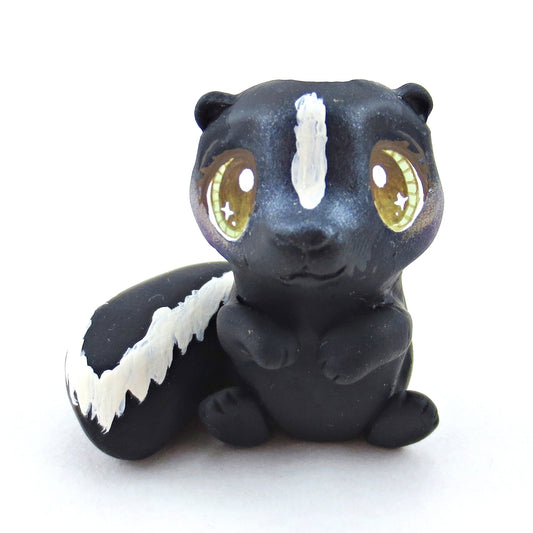 Skunk Figurine - Polymer Clay Fall Collection