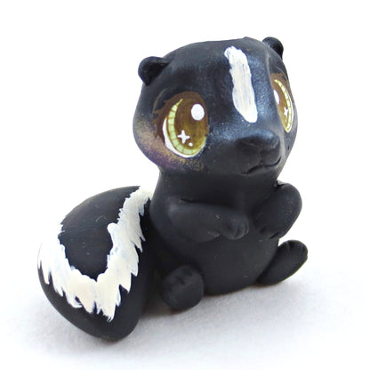 Skunk Figurine - Polymer Clay Fall Collection