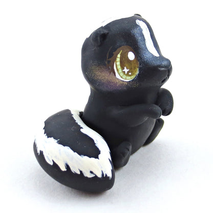 Skunk Figurine - Polymer Clay Fall Collection