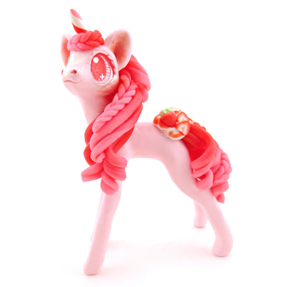 Strawberry Unicorn - Polymer Clay Fruity Cuties Animals