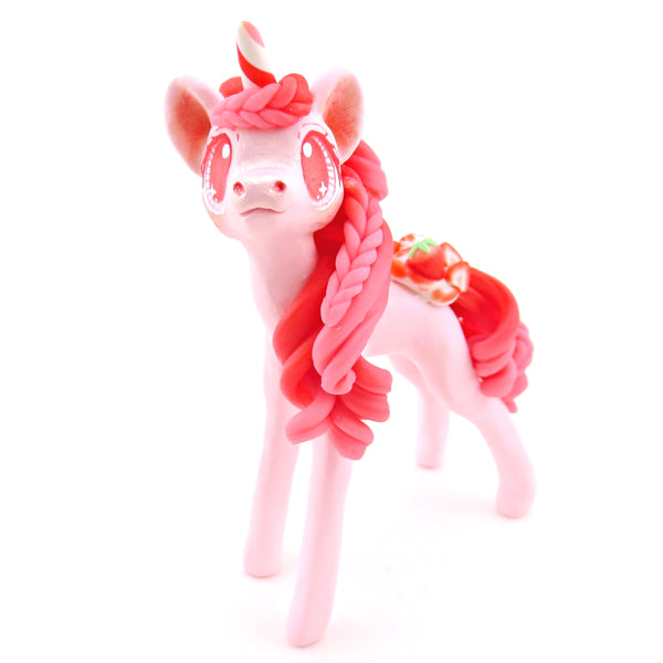 Strawberry Unicorn - Polymer Clay Fruity Cuties Animals