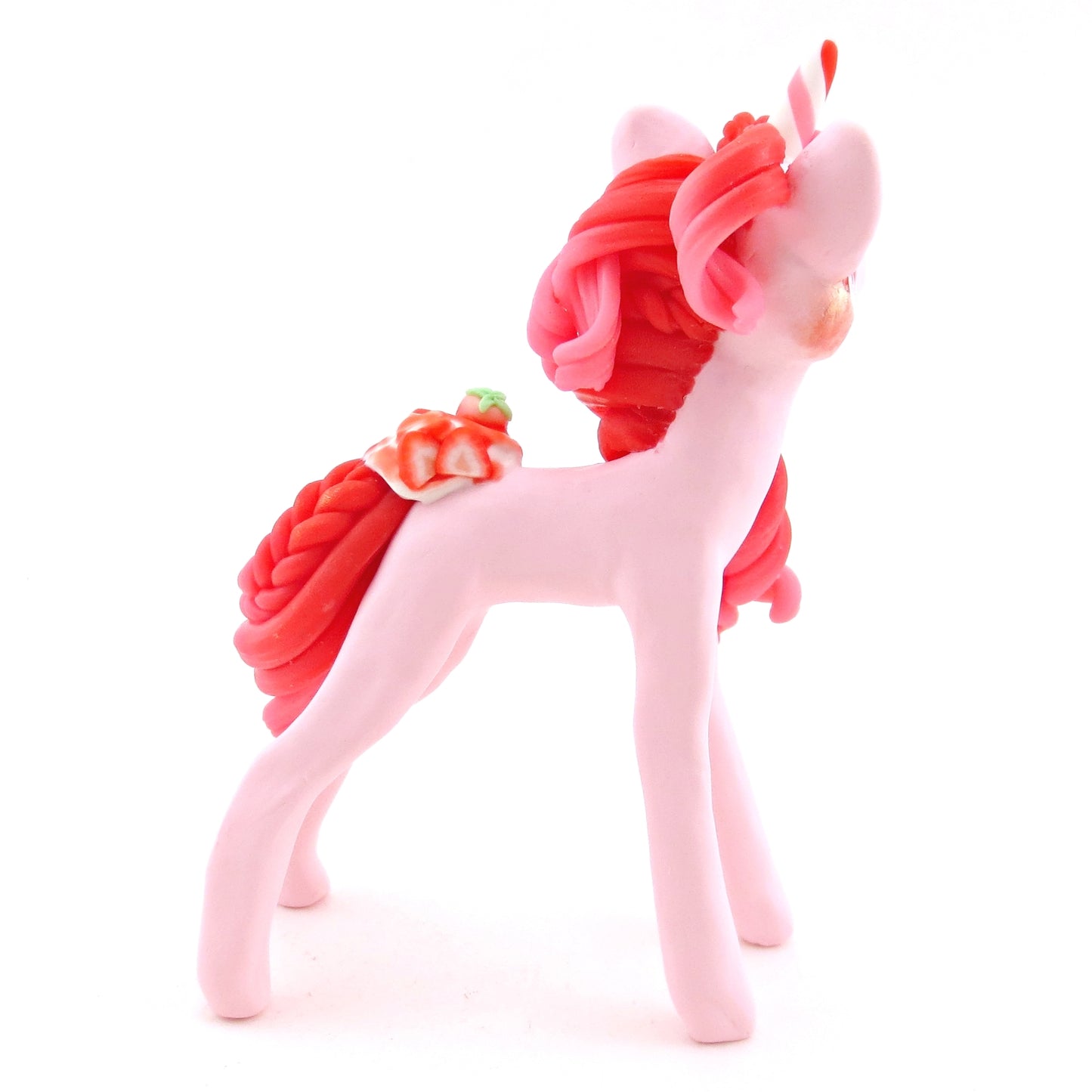 Strawberry Unicorn - Polymer Clay Fruity Cuties Animals