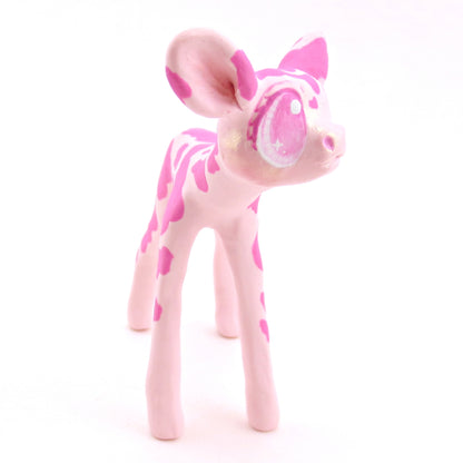 Strawberry Cow - Version 1 - Polymer Clay Fruity Cuties Animals