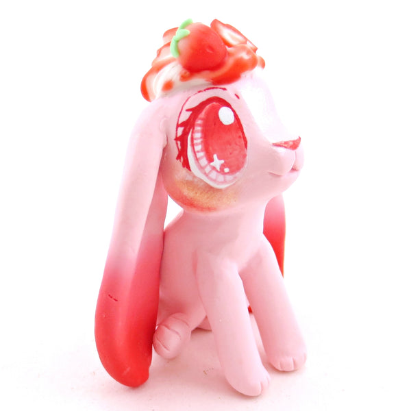 Strawberry Bunny - Polymer Clay Fruity Cuties Animals