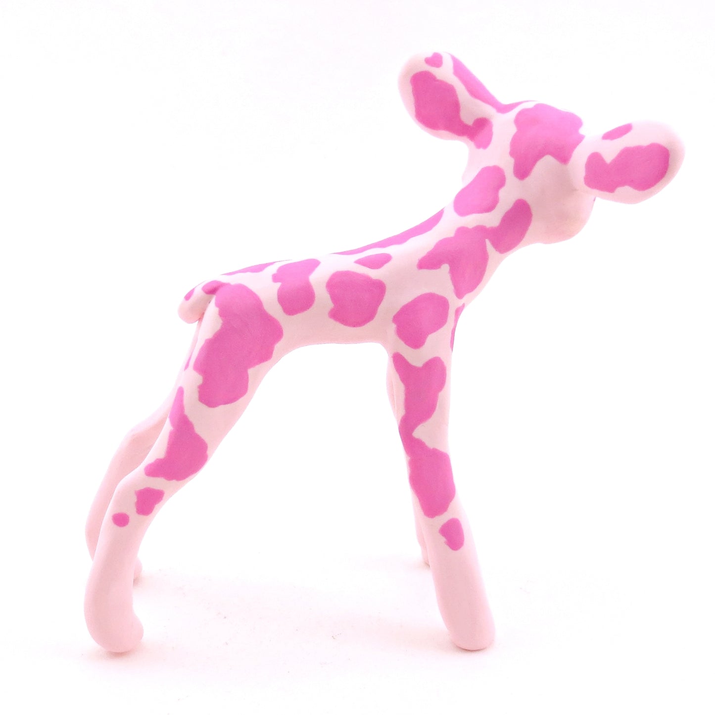 Strawberry Cow - Version 2 - Polymer Clay Fruity Cuties Animals