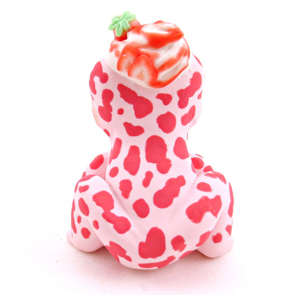 Strawberry Frog - Polymer Clay Fruity Cuties Animals