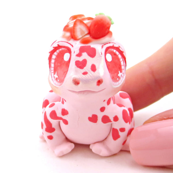 Strawberry Frog - Polymer Clay Fruity Cuties Animals