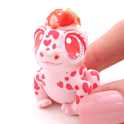 Strawberry Frog - Polymer Clay Fruity Cuties Animals