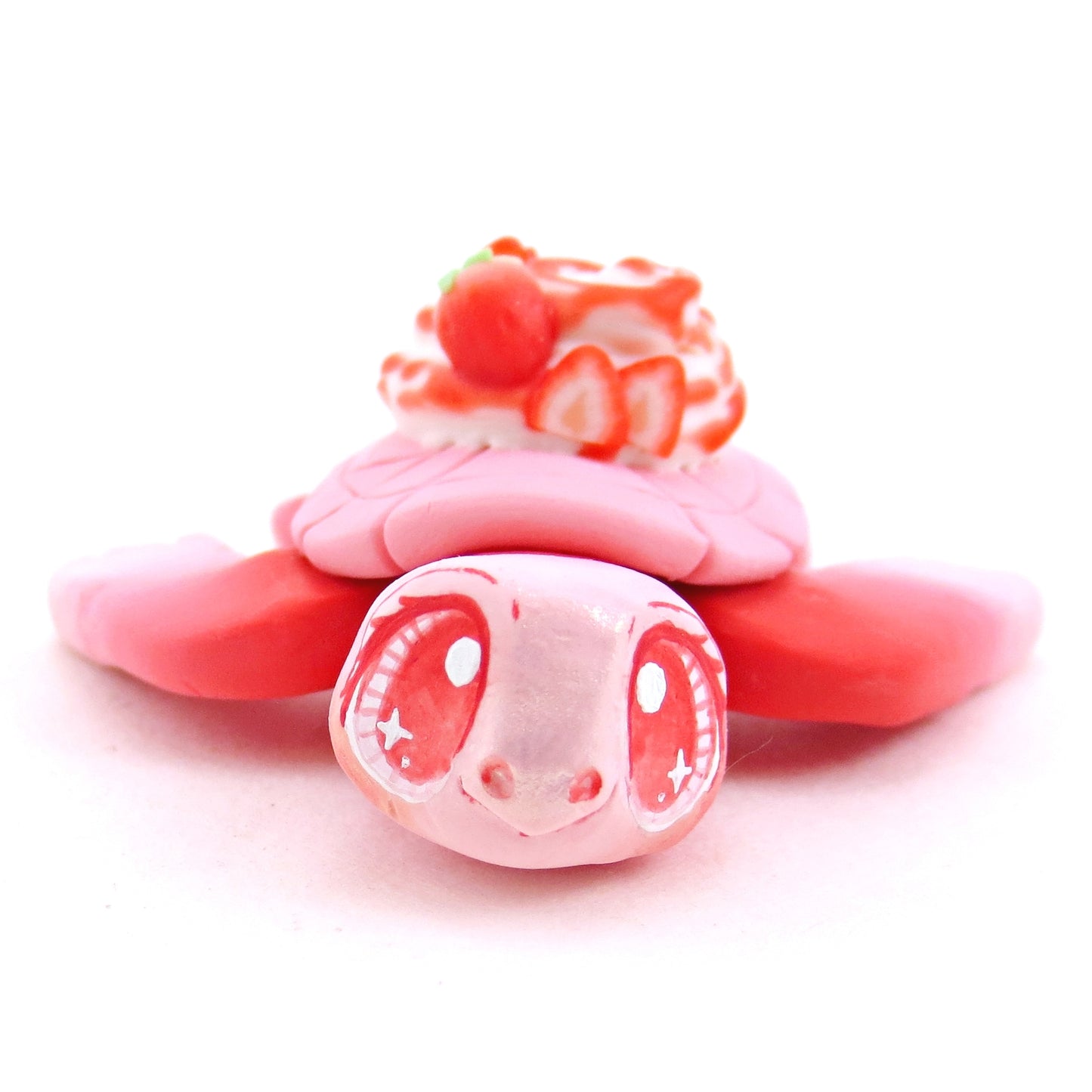 Strawberry Turtle - Polymer Clay Fruity Cuties Animals