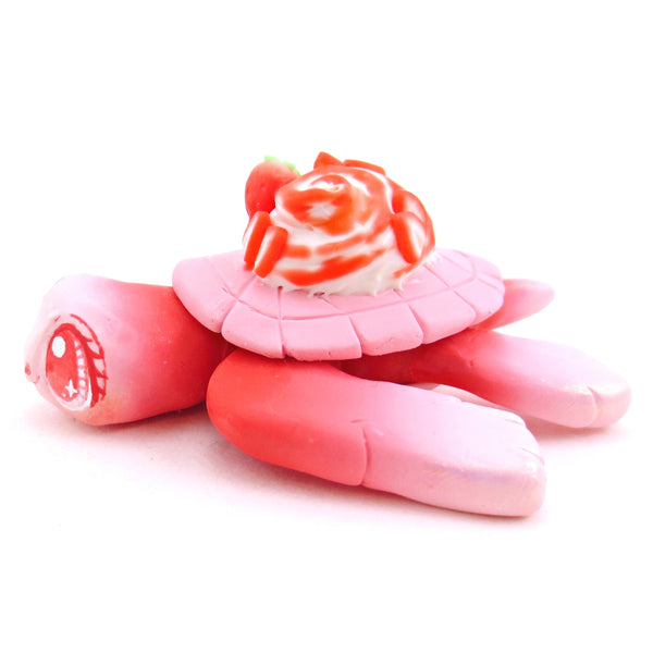 Strawberry Turtle - Polymer Clay Fruity Cuties Animals