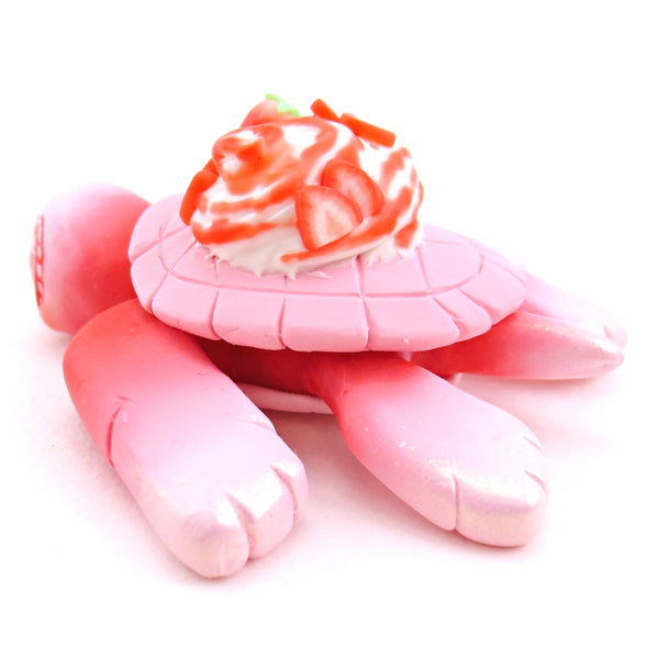 Strawberry Turtle - Polymer Clay Fruity Cuties Animals