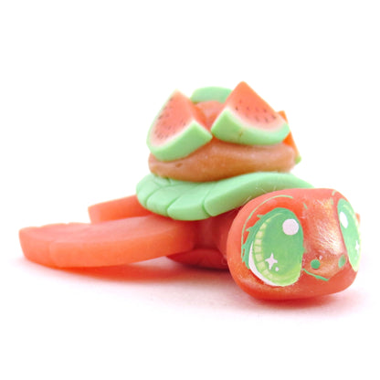 Watermelon Turtle - Polymer Clay Fruity Cuties Animals