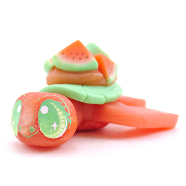 Watermelon Turtle - Polymer Clay Fruity Cuties Animals