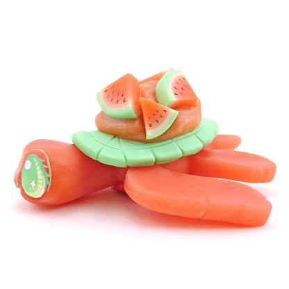 Watermelon Turtle - Polymer Clay Fruity Cuties Animals