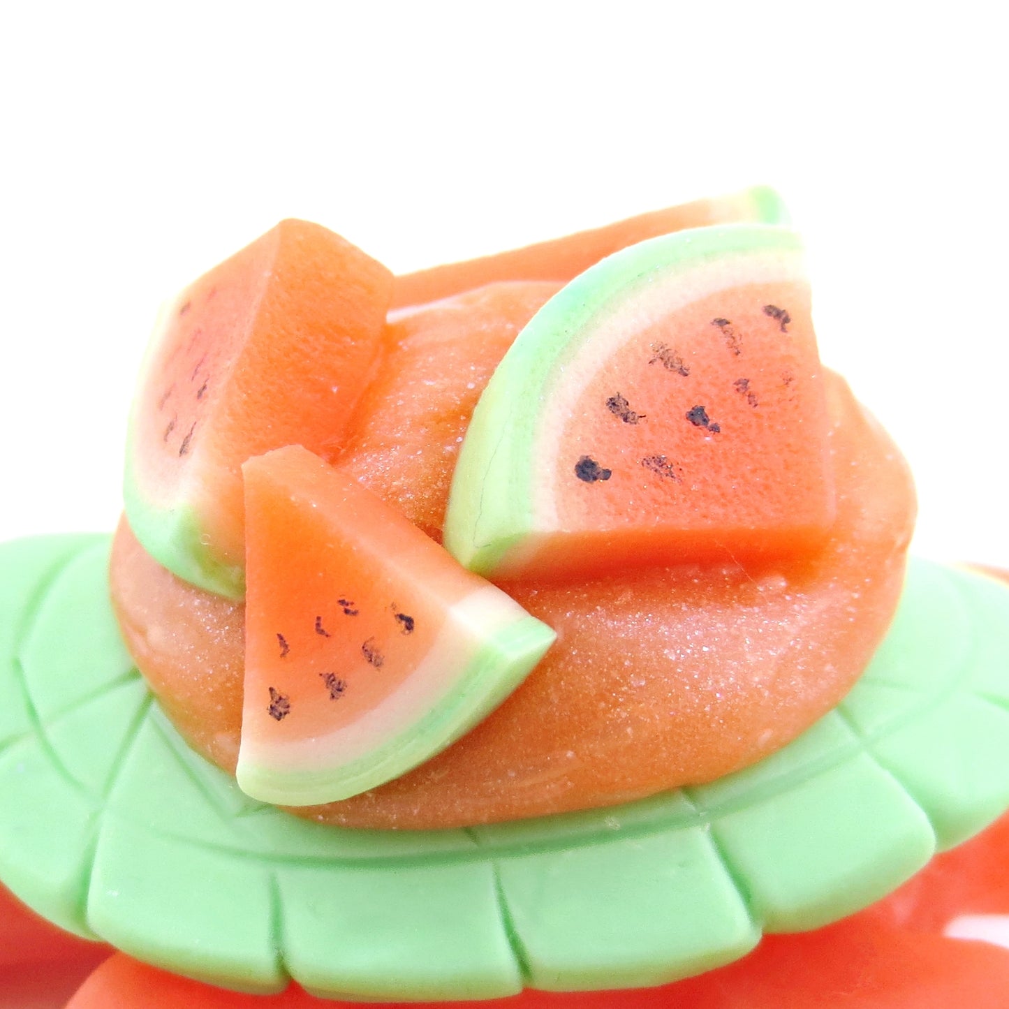 Watermelon Turtle - Polymer Clay Fruity Cuties Animals