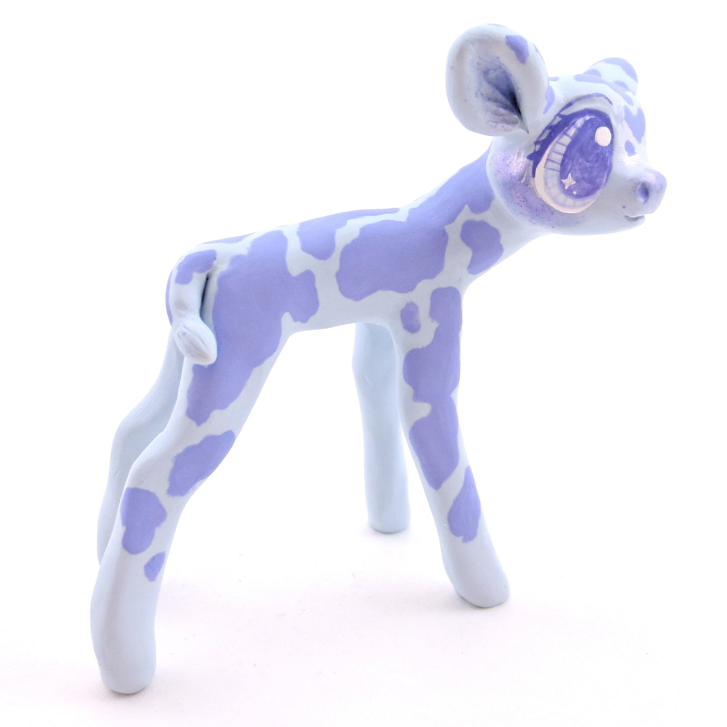 Blueberry Cow - Polymer Clay Fruity Cuties Animals