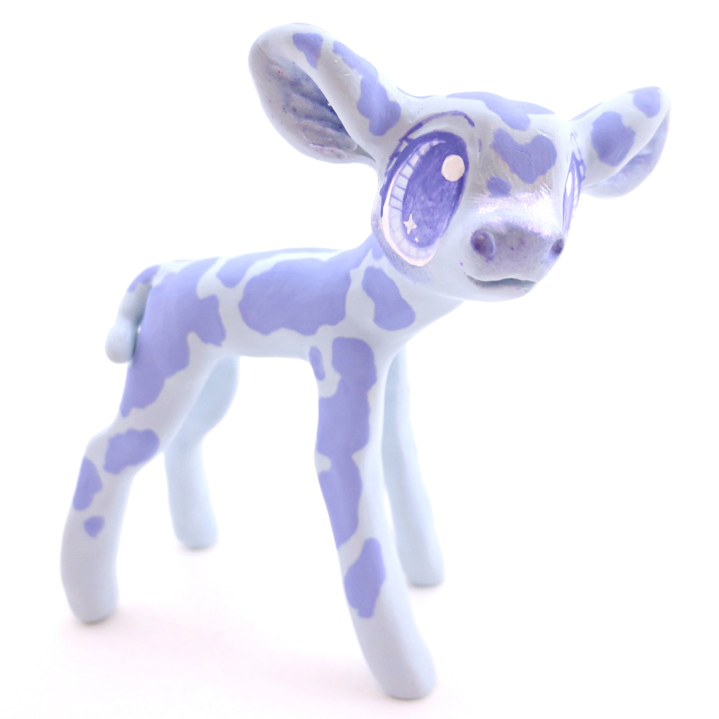 Blueberry Cow - Polymer Clay Fruity Cuties Animals