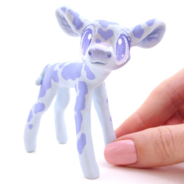 Blueberry Cow - Polymer Clay Fruity Cuties Animals