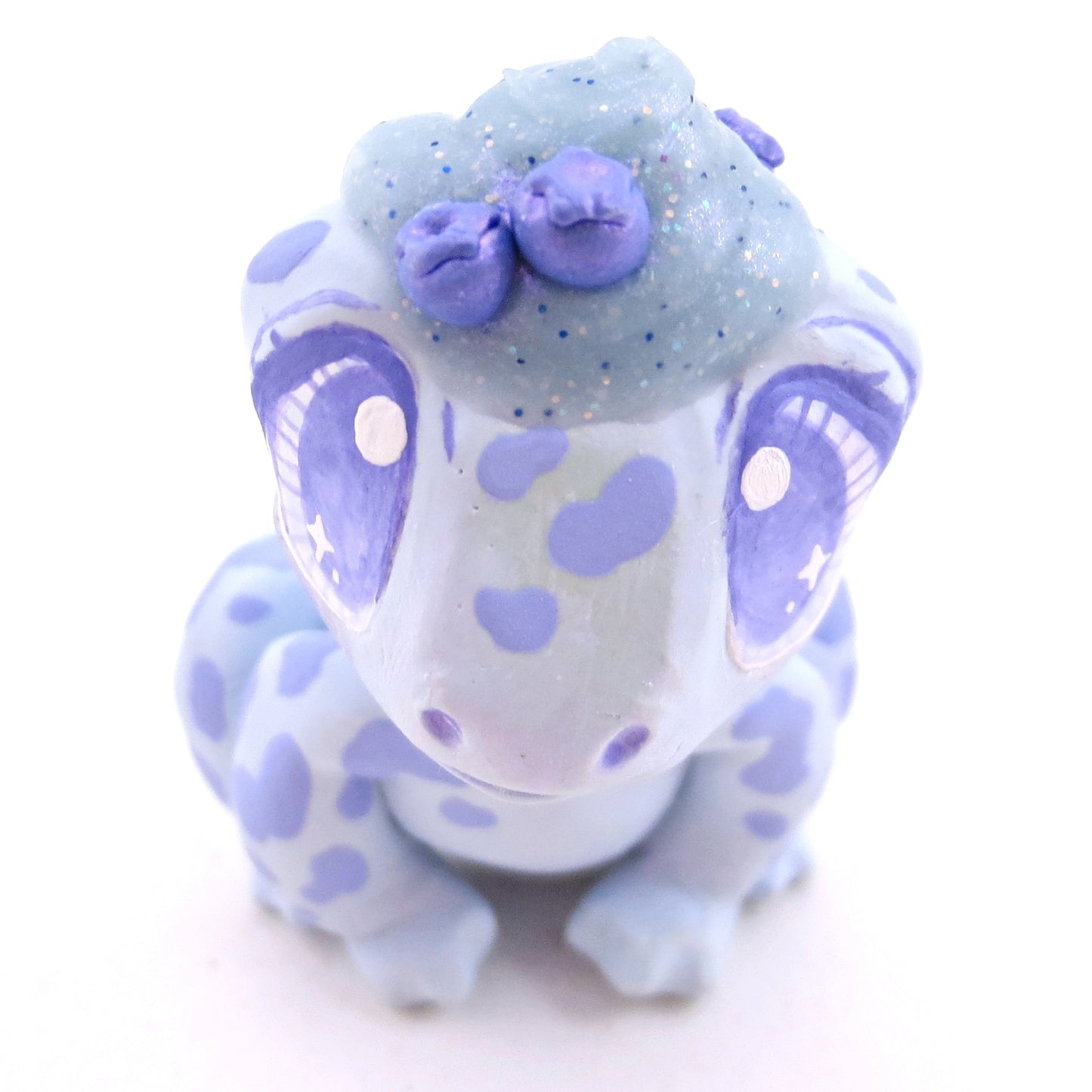 Blueberry Frog - Polymer Clay Fruity Cuties Animals