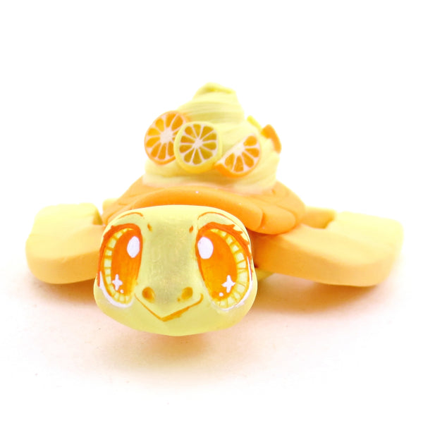 Citrus Lemon and Orange Turtle - Polymer Clay Fruity Cuties Animals