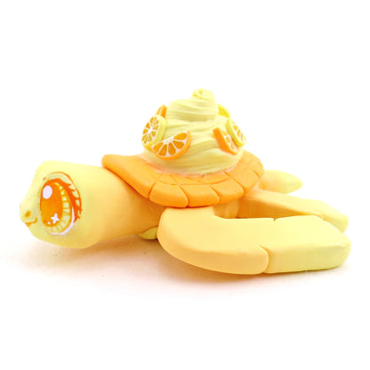 Citrus Lemon and Orange Turtle - Polymer Clay Fruity Cuties Animals