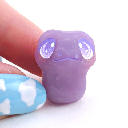 Purple Grape "Gummy" Frog Figurine - Polymer Clay Gummy Candy Collection