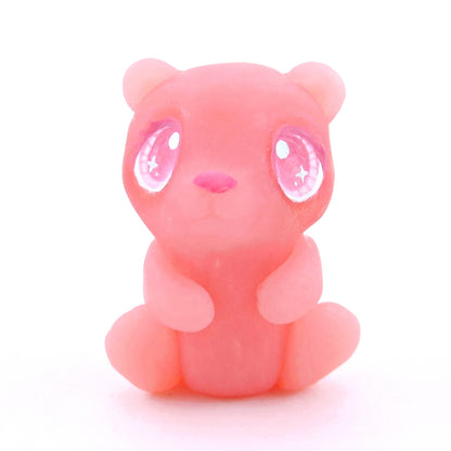 Lemon and Strawberry "Gummy" Bear Figurine Set - Polymer Clay Gummy Candy Collection