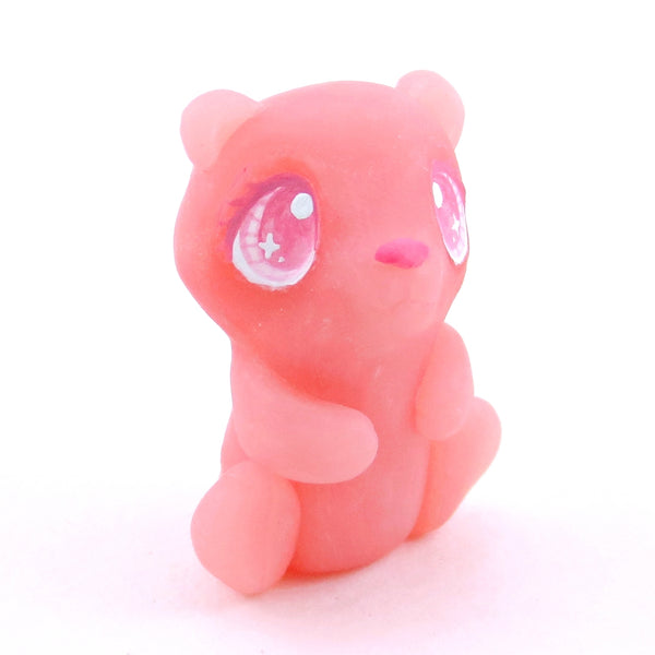 Lemon and Strawberry "Gummy" Bear Figurine Set - Polymer Clay Gummy Candy Collection