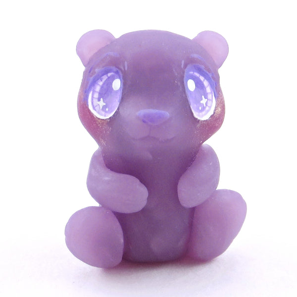 Grape "Gummy" Bear Figurine - Polymer Clay Gummy Candy Collection