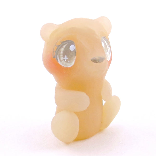 Cherry and Pineapple "Gummy" Bear Figurine Set - Polymer Clay Gummy Candy Collection