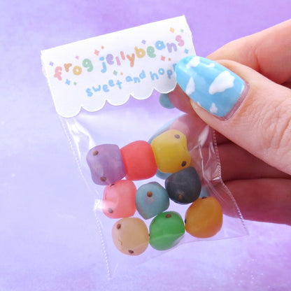 Jelly Bean Frog Set - 9 Tiny Fruity Froglets!